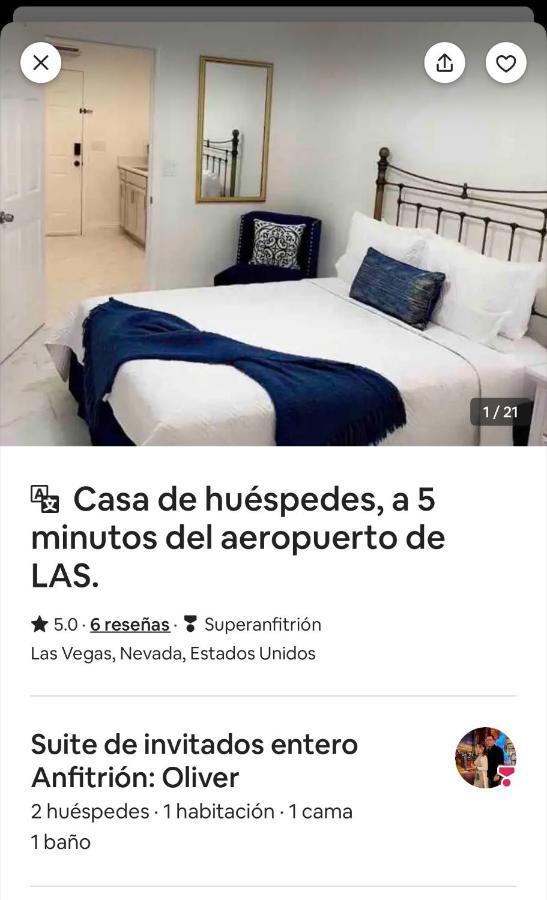 Guest House , 5 Min Away From Las Airport. Las Vegas Ngoại thất bức ảnh